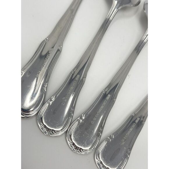 Wmf Cromargan Dorset Barock 3 Teaspoons 6 1/8” Serving Table Spoon 7.75” - Picture 6 of 6